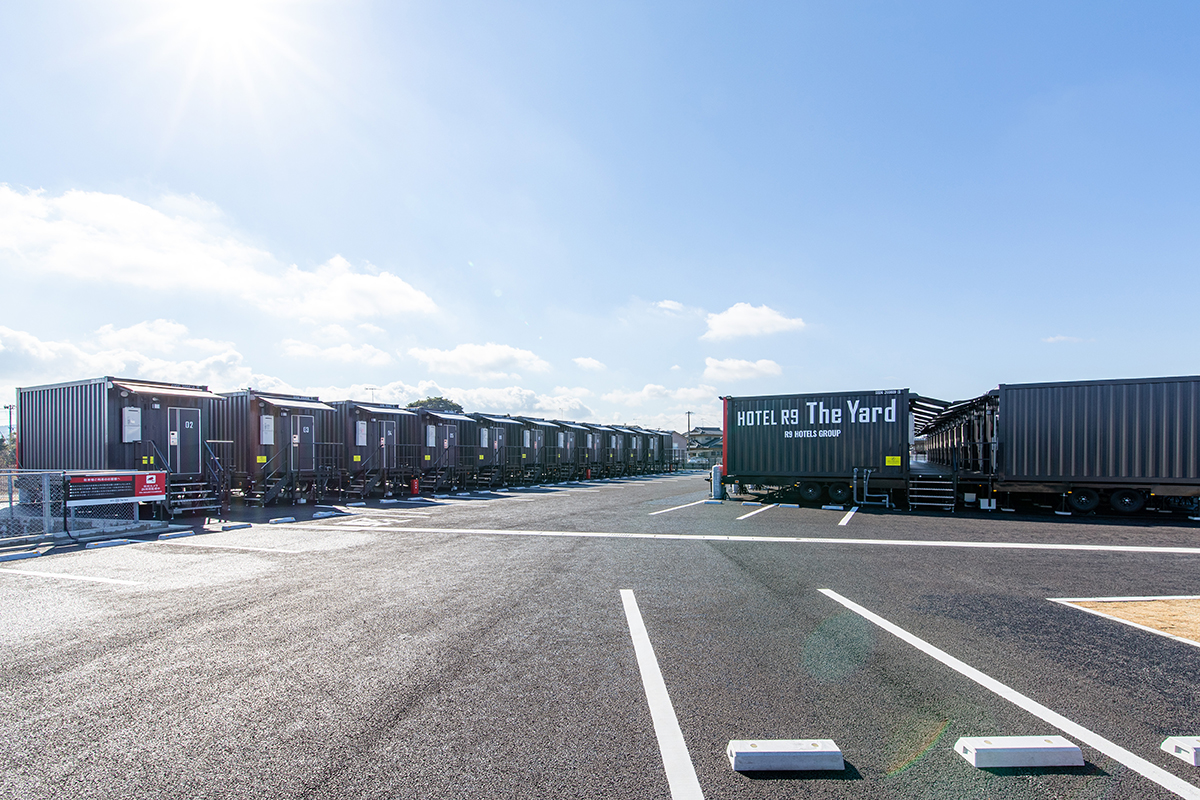 HOTEL R9 The Yard シリーズ 外観（画像は中津店）