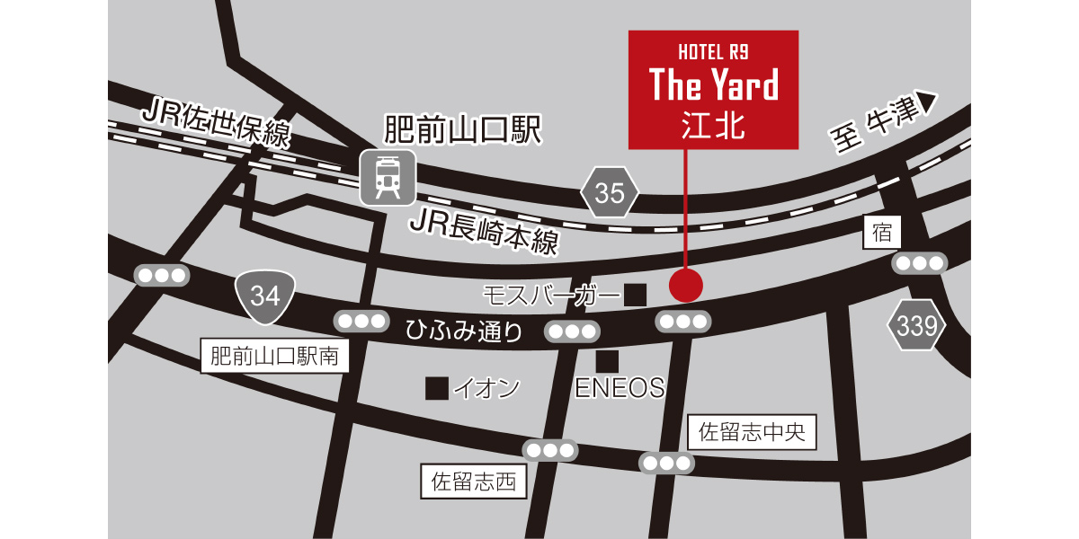 ホテル周辺地図