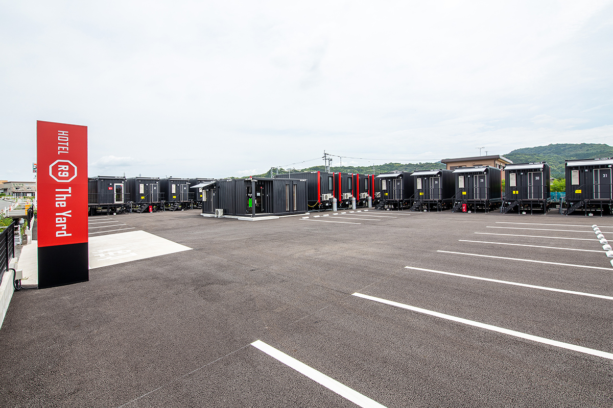 HOTEL R9 The Yard 宇城外観