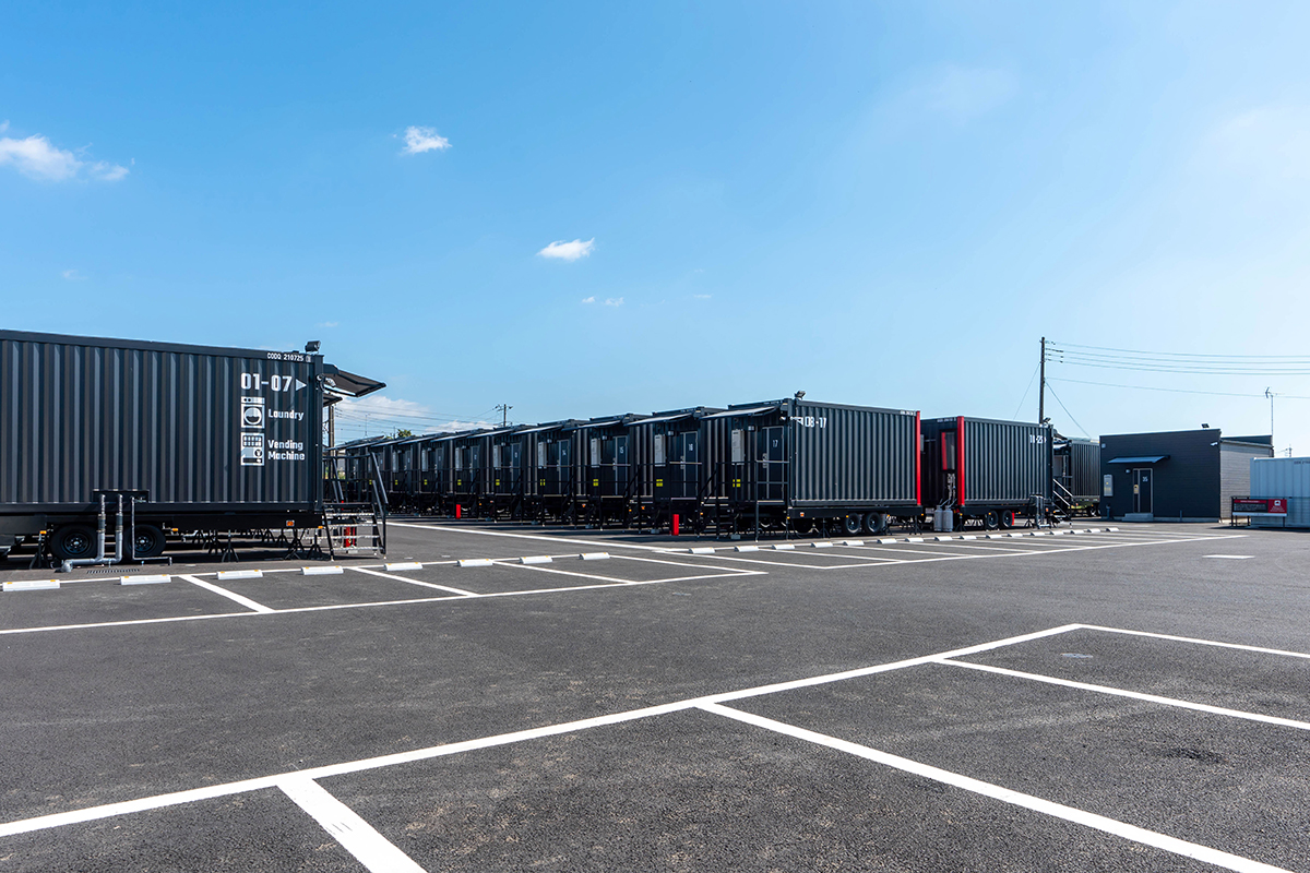 HOTEL R9 The Yard シリーズ 外観(画像は石岡店)