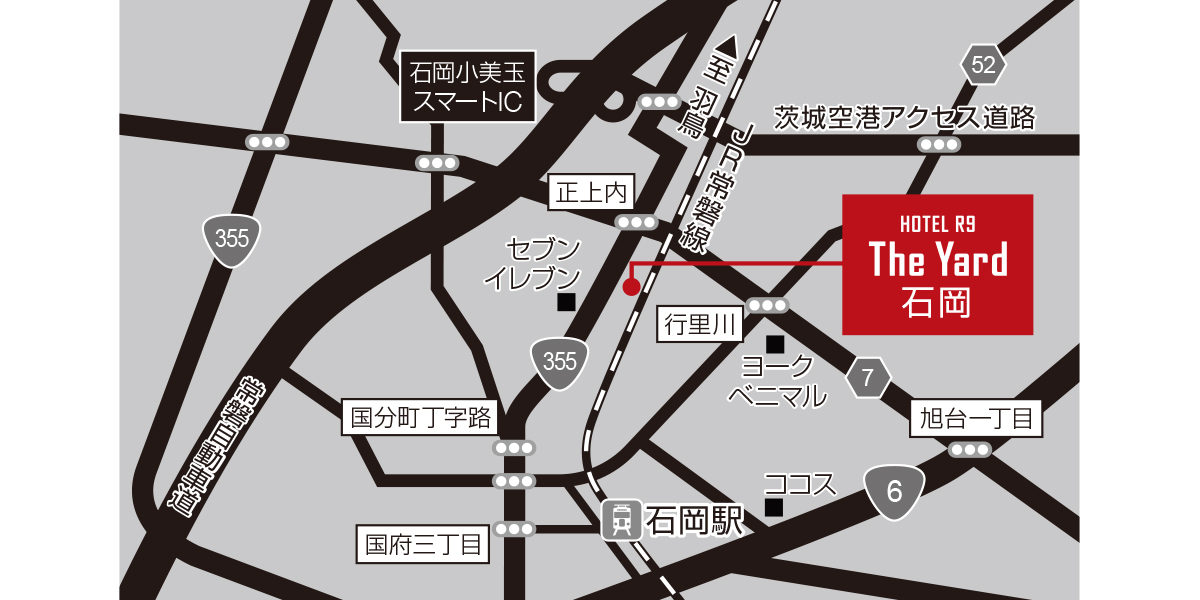 ホテル周辺地図