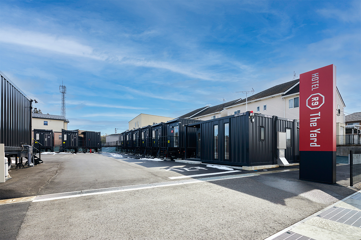 HOTEL R9 The Yard シリーズ 外観（画像はいなべ店）