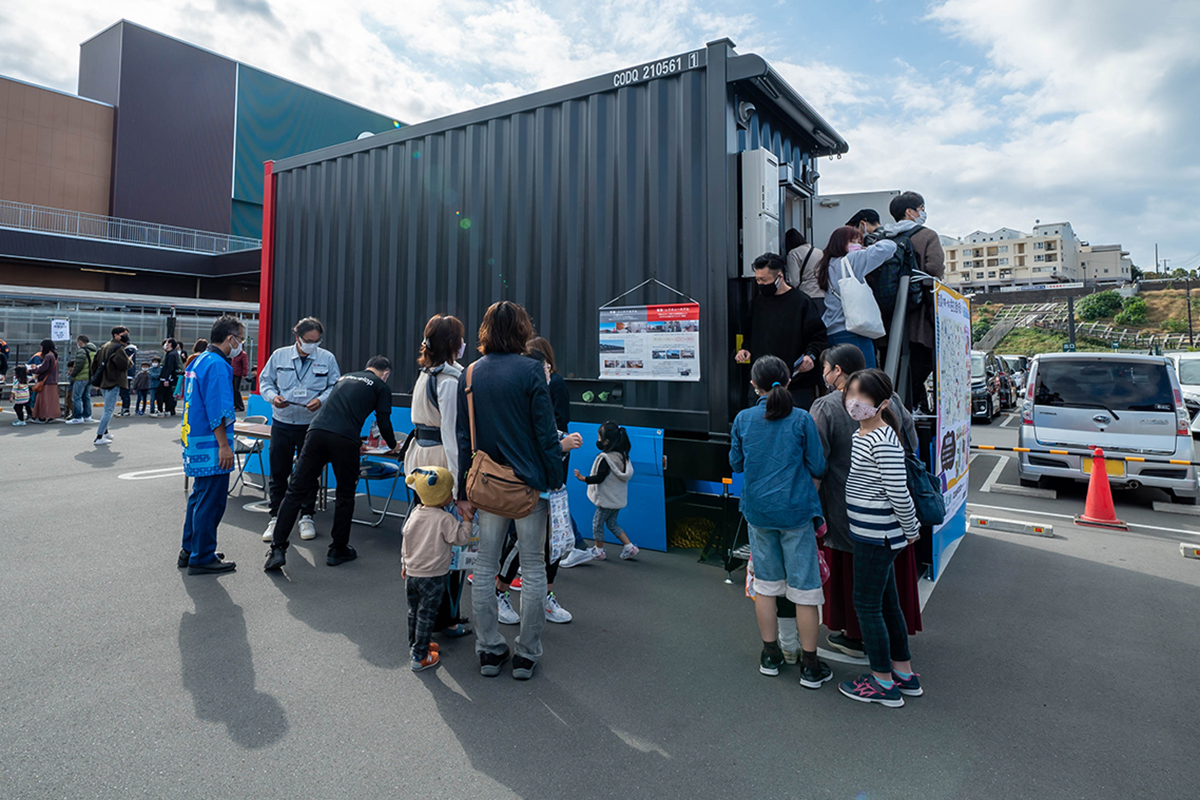 朝霞市防災フェアの様子