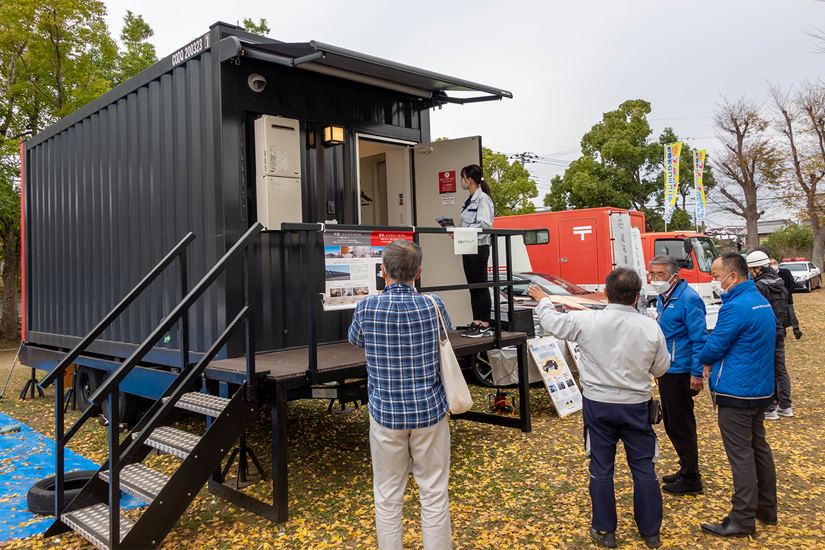 市原市総合防災訓練の様子