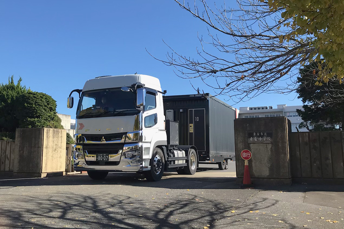 レスキューホテル搬出の様子