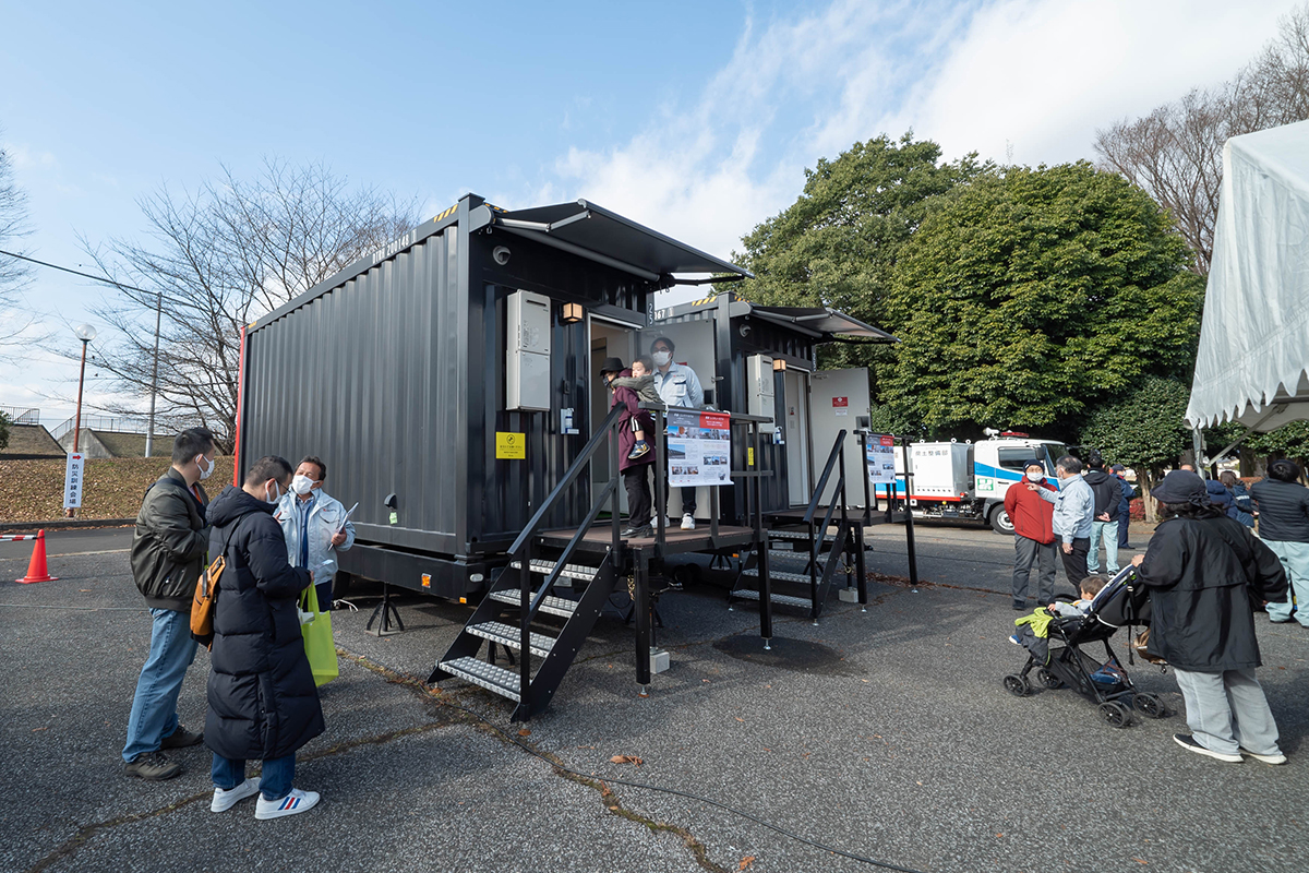 栃木県・栃木市総合防災訓練の様子