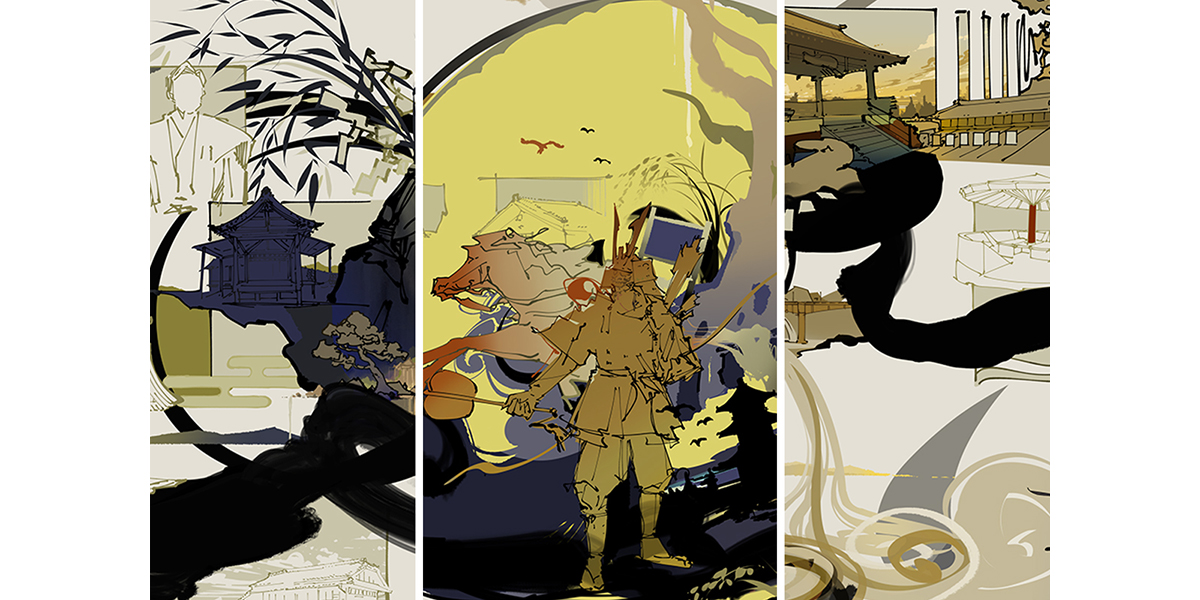 「アートコンテナ」イラスト(一部)