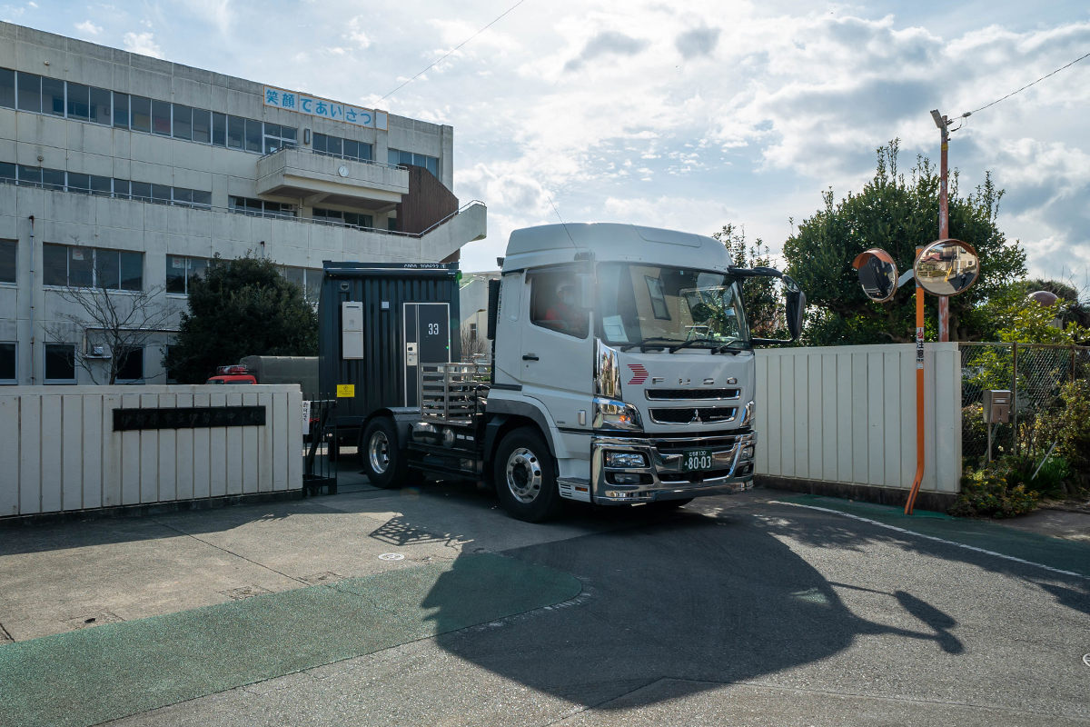 レスキューホテル搬出の様子