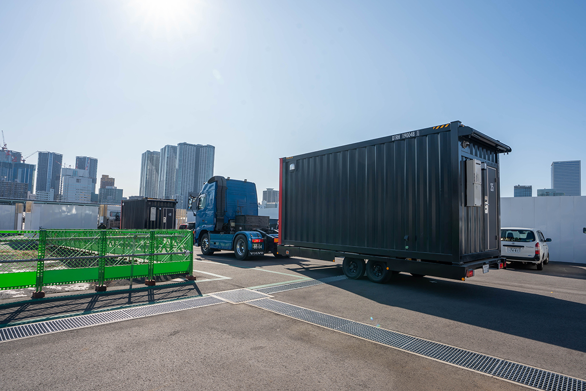 レスキューホテル出動の様子