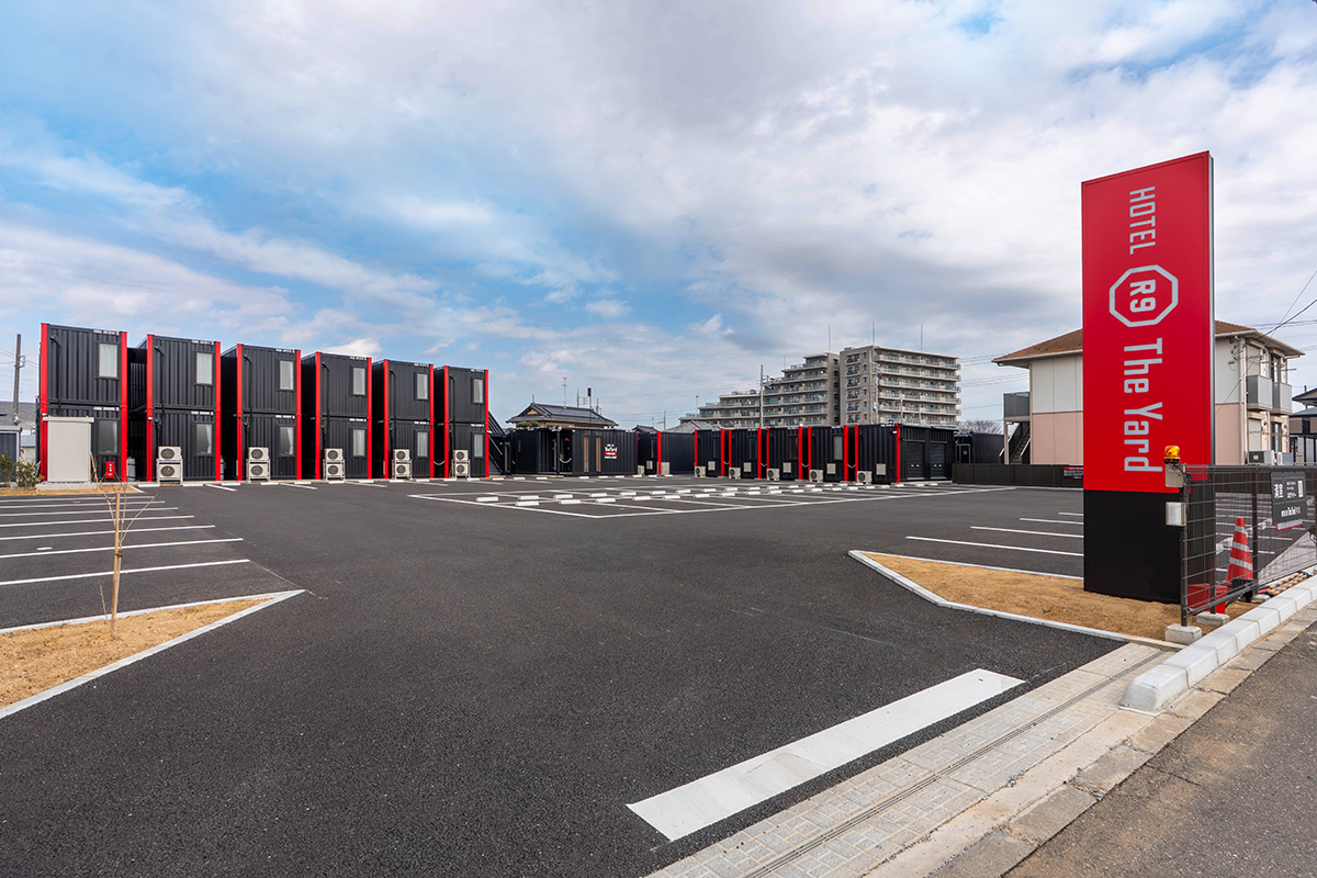 HOTEL R9 The Yard 牛久 外観