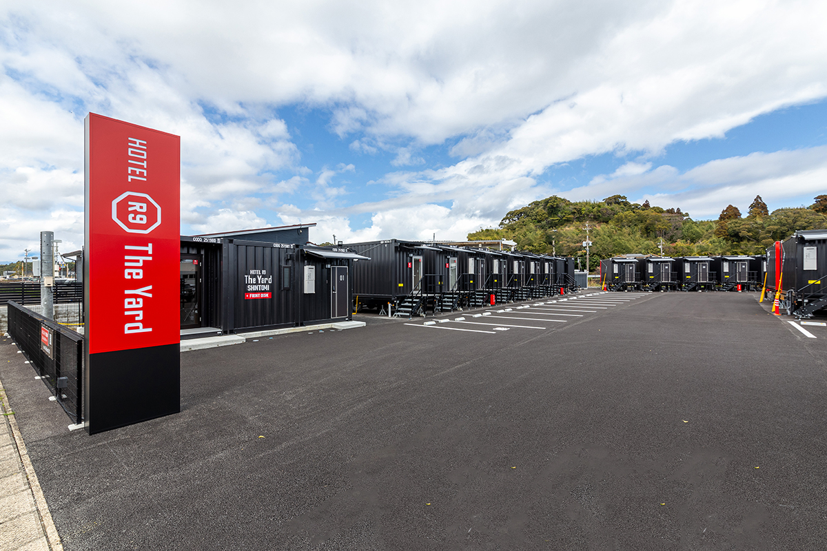 HOTEL R9 The Yard 新富 外観