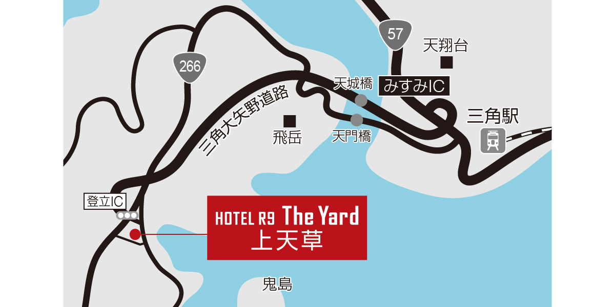 ホテル周辺地図